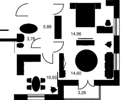 Продается 2-комнатная квартира ЖК Культура, дом 2, 53.41  м², 8040000 рублей