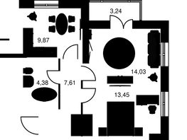 Продается 2-комнатная квартира ЖК Культура, дом 2, 52.58  м², 7970000 рублей