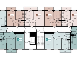 Продается 2-комнатная квартира ЖК Соседи, Этап 1 корпус 1, 57.24  м², 5952960 рублей