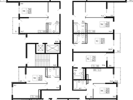 Продается 1-комнатная квартира ЖК Западные Аллеи, литера 5.1, 43.89 м², 6671280 рублей