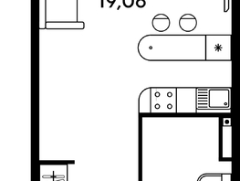 Продается Студия ЖК Малина Парк, дом 1, 25.93  м², 3790000 рублей