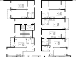 Продается 1-комнатная квартира ЖК Западные Аллеи, литера 5.3, 39.2  м², 4508000 рублей