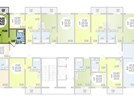 Продается Студия ЖК Суворовский, литера 1, 26.12  м², 3604560 рублей