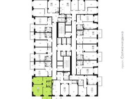 Продается 2-комнатная квартира ЖК Сокольники, литера 9, 55.54 м², 7775600 рублей