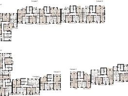 Продается 2-комнатная квартира ЖК Курортный квартал Ривьера, дом 1, 63.2  м², 11376000 рублей