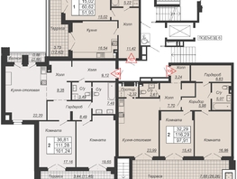Продается 2-комнатная квартира ЖК Дом-резиденция Собрание, 101.24 м², 39483600 рублей
