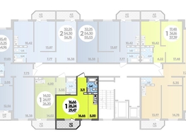 Продается Студия ЖК Суворовский, литера 23, 29.47  м², 4040337 рублей