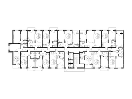 Продается 2-комнатная квартира ЖК Панорама на Театральном, литера 1, 39.4 м², 6520700 рублей