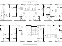Продается 1-комнатная квартира ЖК Флора, литера 2.1, 37.8 м², 5972400 рублей