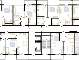 Продается 3-комнатная квартира ЖК Вместе, литера 1, 77.58  м², 12203432 рублей