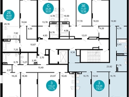 Продается 3-комнатная квартира ЖК 1799, литера 2.3, 118.43 м², 18877742 рублей