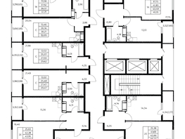 Продается 1-комнатная квартира ЖК Звезда Столицы 2, 41.21 м², 7170540 рублей