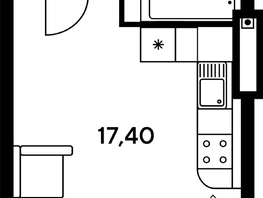 Продается Студия ЖК Сезоны, 29.2  м², 3810000 рублей