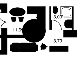 Продается Студия ЖК Культура, дом 2, 22.04  м², 4880000 рублей