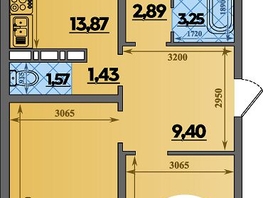 Продается 3-комнатная квартира ЖК Суворовский, литера 5, 81.79  м², 8547825 рублей