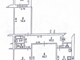 Продается 3-комнатная квартира 40-летия Победы пр-кт, 67 м², 4850000 рублей
