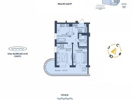 Продается Апартамент АК Аллея Дружбы, 54.4  м&sup2;, 12514720 рублей