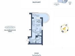 Продается Апартамент АК Аллея Дружбы, 30.45  м&sup2;, 8871593 рублей