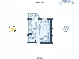 Продается Апартамент АК Аллея Дружбы, 46.59  м&sup2;, 10510583 рублей