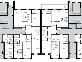 Продается 1-комнатная квартира ЖК Новый Судак, 1 этап, 45.43  м&sup2;, 9494870 рублей