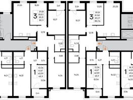 Продается 3-комнатная квартира ЖК Новый Судак, 1 этап, 85.11  м&sup2;, 16256010 рублей
