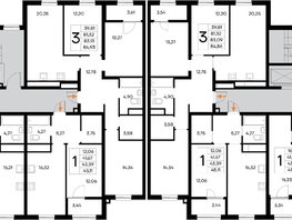 Продается 3-комнатная квартира ЖК Новый Судак, 1 этап, 84.93  м&sup2;, 16391490 рублей