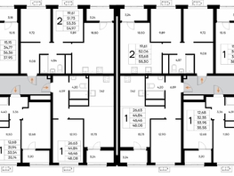 Продается 1-комнатная квартира ЖК Новый Судак, 1 этап, 38.3  м&sup2;, 8464300 рублей