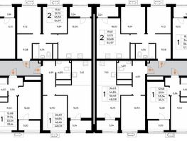 Продается 1-комнатная квартира ЖК Новый Судак, 1 этап, 36.27  м&sup2;, 8088210 рублей