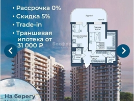 Продается Апартамент Аллея Дружбы ул, 65  м&sup2;, 13339000 рублей