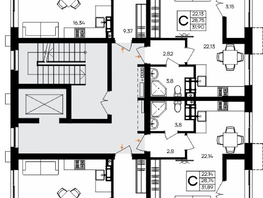 Продается 1-комнатная квартира ЖК Семисчастье, 48.94  м&sup2;, 10522100 рублей