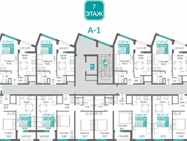 Продается 1-комнатная квартира ЖК Барбарис, 35.72  м&sup2;, 6736726 рублей