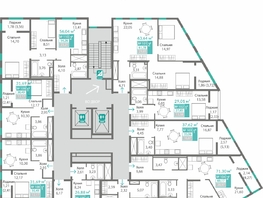 Продается 1-комнатная квартира ЖК Благо, 35.06  м&sup2;, 5888557 рублей
