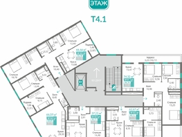 Продается 3-комнатная квартира ЖК Благо, 66.78  м&sup2;, 10031830 рублей