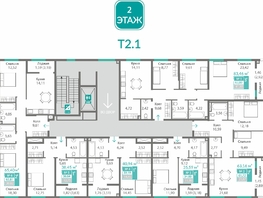 Продается 1-комнатная квартира ЖК Благо, 39.19  м&sup2;, 6063297 рублей