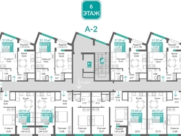 Продается 2-комнатная квартира ЖК Подсолнух, 64.27  м&sup2;, 10273945 рублей