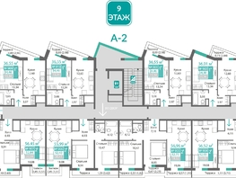Продается 2-комнатная квартира ЖК Подсолнух, 62.78  м&sup2;, 9550850 рублей