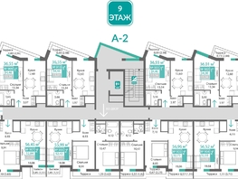 Продается 2-комнатная квартира ЖК Подсолнух, 62.78  м&sup2;, 9850850 рублей