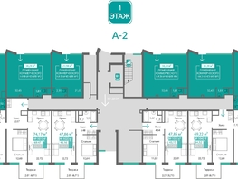 Продается 2-комнатная квартира ЖК Подсолнух, 69.47  м&sup2;, 9541908 рублей