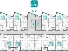 Продается 1-комнатная квартира ЖК Подсолнух, 36.47  м&sup2;, 6590129 рублей