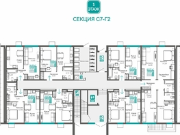 Продается 3-комнатная квартира ЖК Абрикос - 2, 82.07  м&sup2;, 12064290 рублей