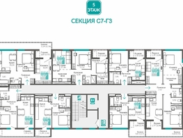 Продается 3-комнатная квартира ЖК Абрикос - 2, 80.59  м&sup2;, 11846730 рублей