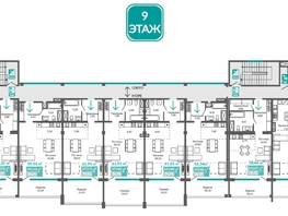 Продается Номер в отеле ГК Золотые пески, 56.34  м&sup2;, 12128312 рублей