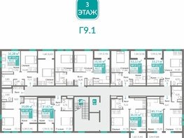 Продается 1-комнатная квартира ЖК Горизонты 2 , 31.62  м&sup2;, 5675790 рублей