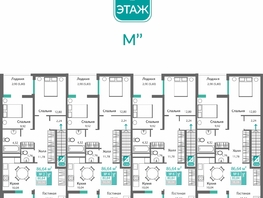 Продается 3-комнатная квартира ЖК Горизонты 2 , 80.84  м&sup2;, 10913400 рублей