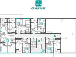 Продается 1-комнатная квартира ЖК Горизонты 3, 31.08  м&sup2;, 5439000 рублей