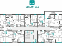 Продается 2-комнатная квартира ЖК Горизонты 3, 69.68  м&sup2;, 9601904 рублей