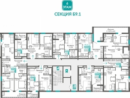 Продается 1-комнатная квартира ЖК Горизонты 3, 48.37  м&sup2;, 6916910 рублей