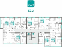Продается 2-комнатная квартира ЖК Горизонты 2 , 66.76  м&sup2;, 9346400 рублей