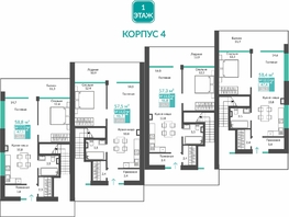 Продается Апартамент АК Удачное, 57.5  м&sup2;, 10143433 рублей