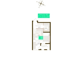 Продается Студия ЖК Молодежное, корп 1, 31.5  м&sup2;, 5040000 рублей